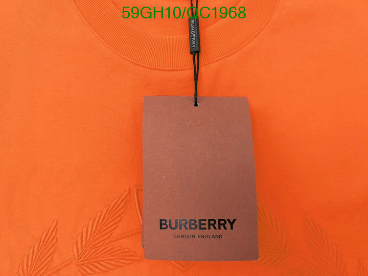 Burberry-Clothing Code: QC1968 $: 59USD