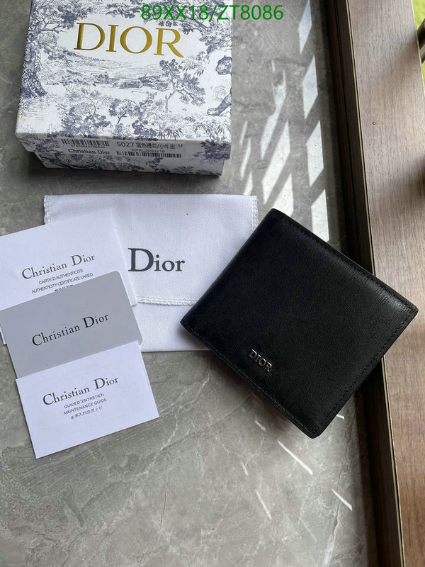 Dior-Wallet-Mirror Quality Code: ZT8086 $: 89USD