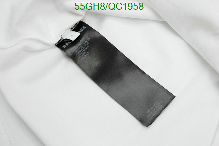 Balenciaga-Clothing Code: QC1958 $: 55USD