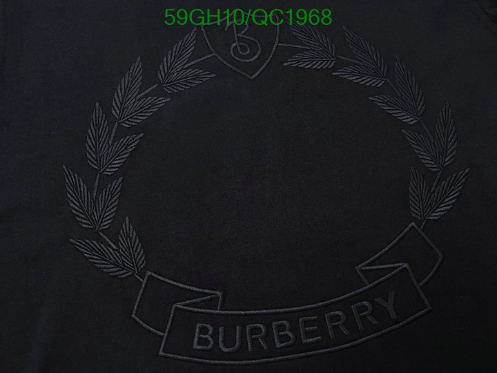 Burberry-Clothing Code: QC1968 $: 59USD