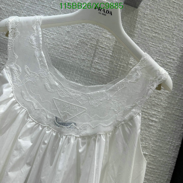 Prada-Clothing Code: XC9885 $: 115USD