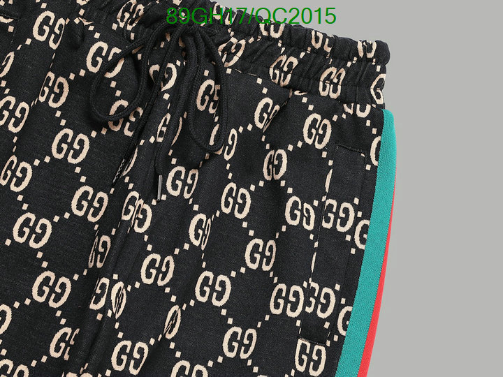 Gucci-Clothing Code: QC2015 $: 89USD