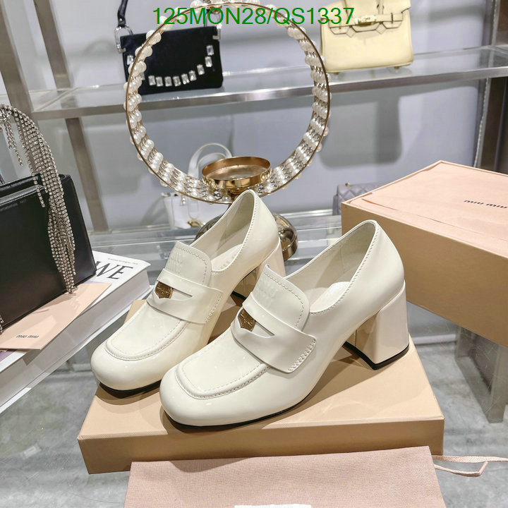 Miu Miu-Women Shoes Code: QS1337 $: 125USD