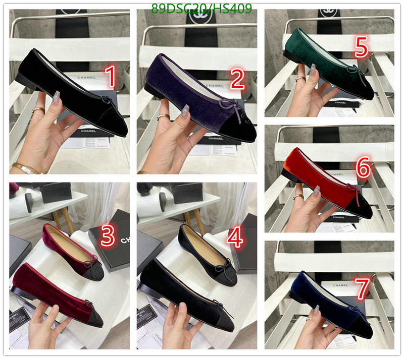 Chanel-Women Shoes Code: HS409 $: 89USD