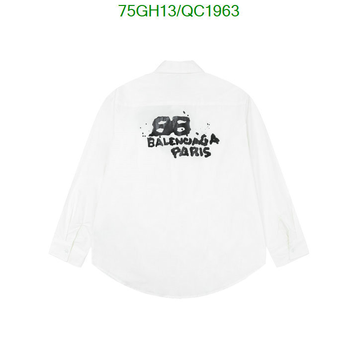 Balenciaga-Clothing Code: QC1963 $: 75USD