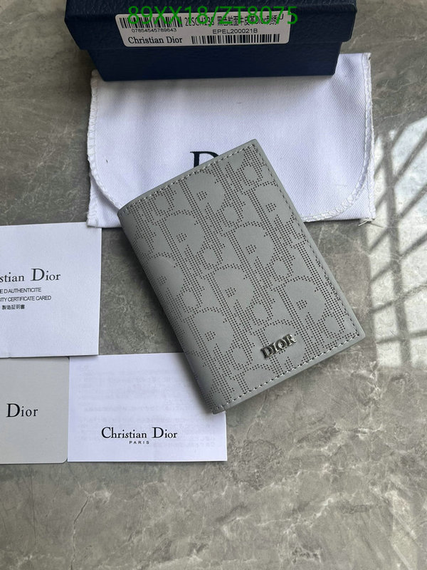 Dior-Wallet-Mirror Quality Code: ZT8075 $: 89USD