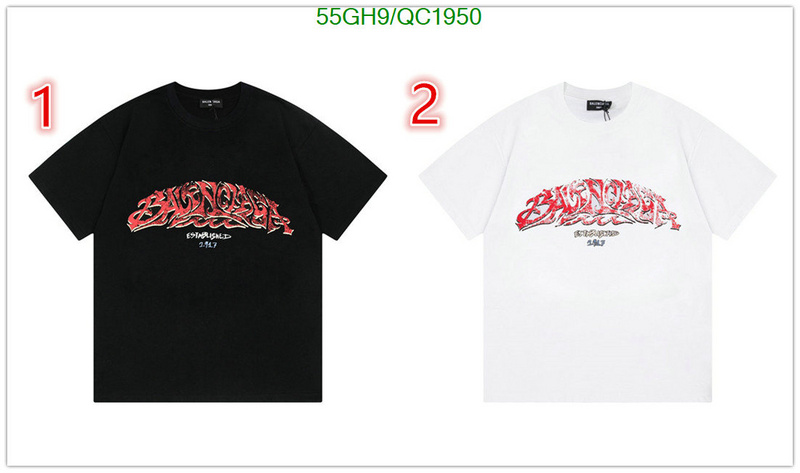 Balenciaga-Clothing Code: QC1950 $: 55USD