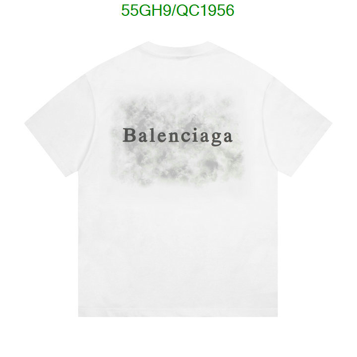 Balenciaga-Clothing Code: QC1956 $: 55USD