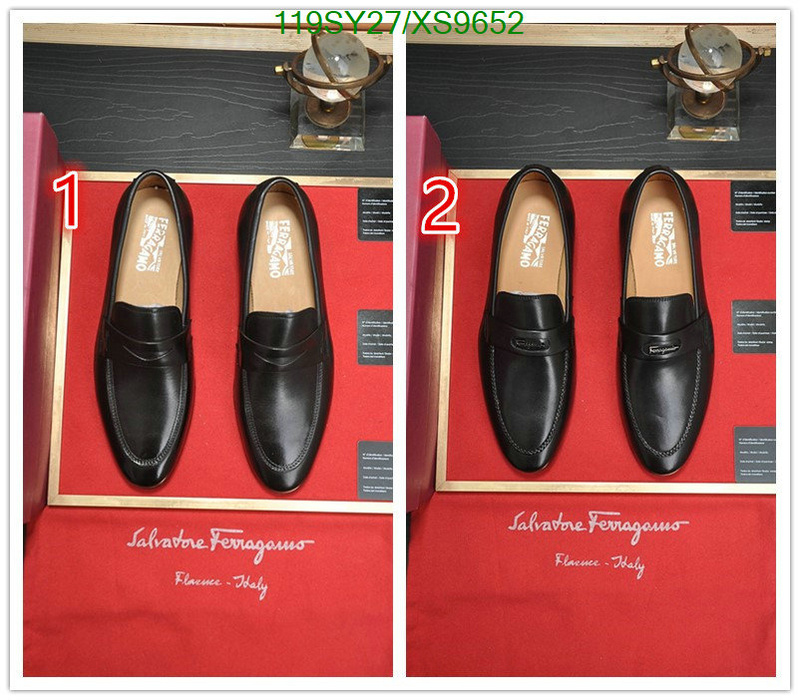 Ferragamo-Men shoes Code: XS9652 $: 119USD