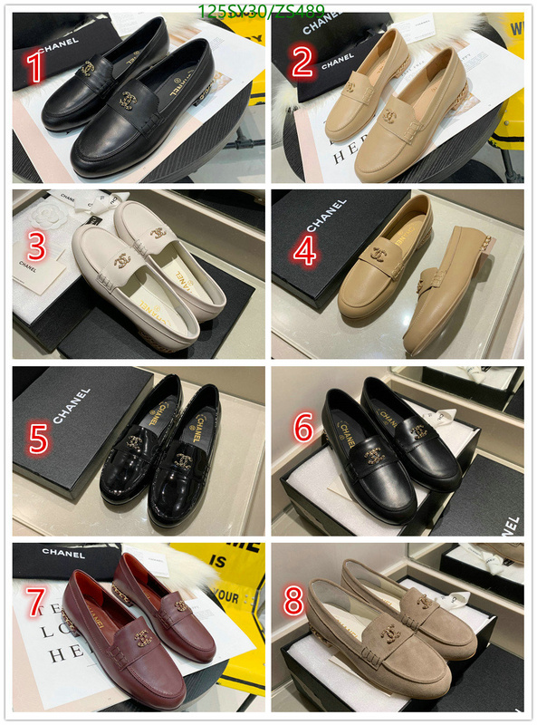 Chanel-Women Shoes Code: ZS489 $: 125USD