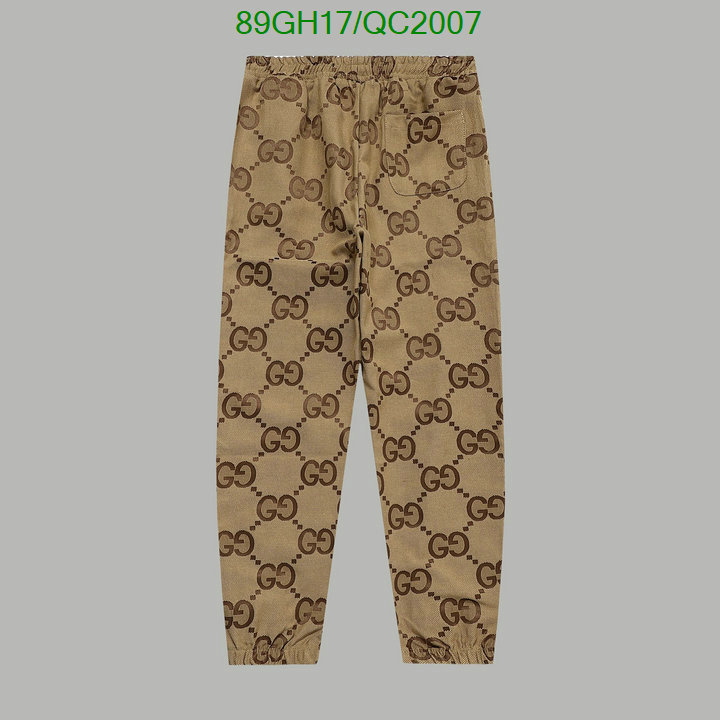 Gucci-Clothing Code: QC2007 $: 89USD