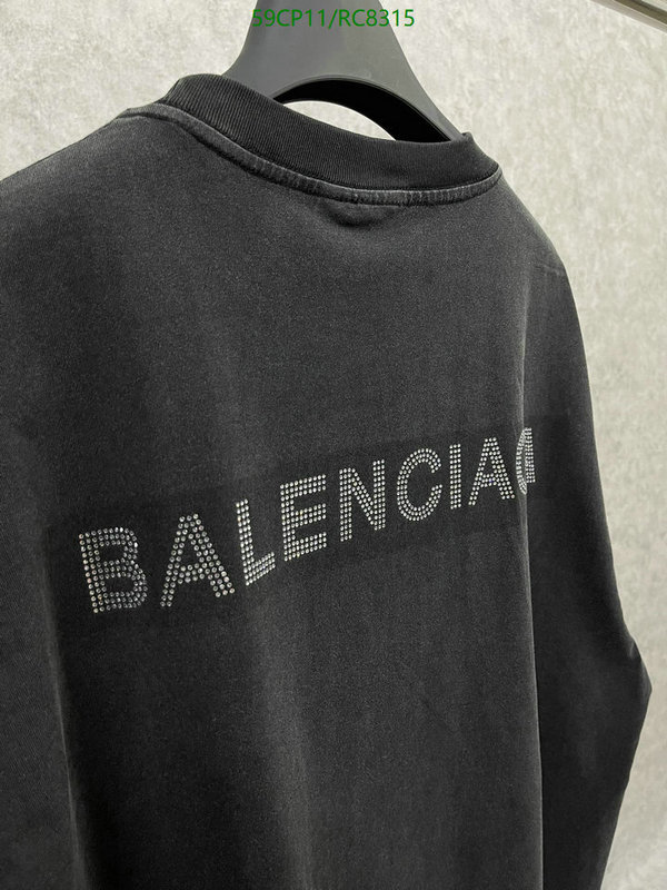 Balenciaga-Clothing Code: RC8315 $: 59USD