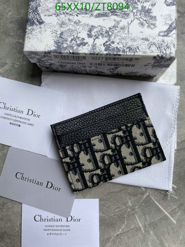 Dior-Wallet-Mirror Quality Code: ZT8094 $: 65USD