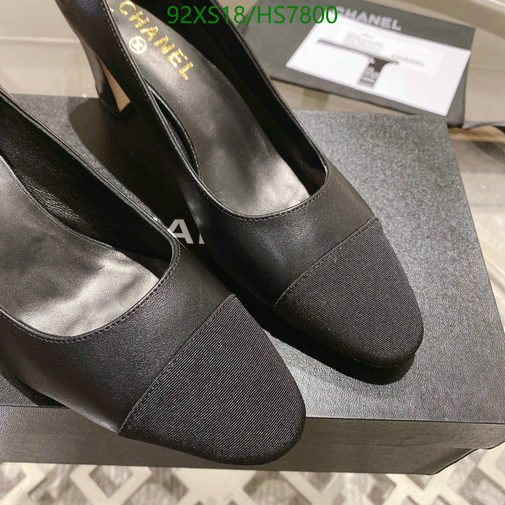 Chanel-Women Shoes Code: HS7800 $: 92USD