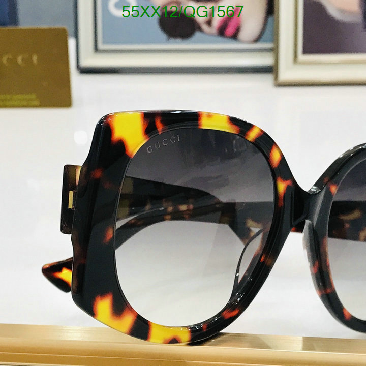 Gucci-Glasses Code: QG1567 $: 55USD