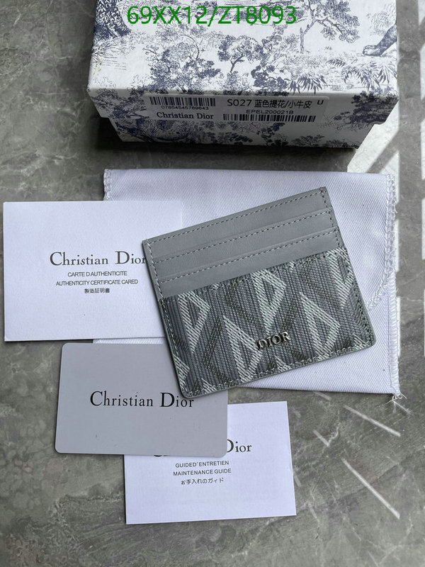 Dior-Wallet-Mirror Quality Code: ZT8093 $: 69USD