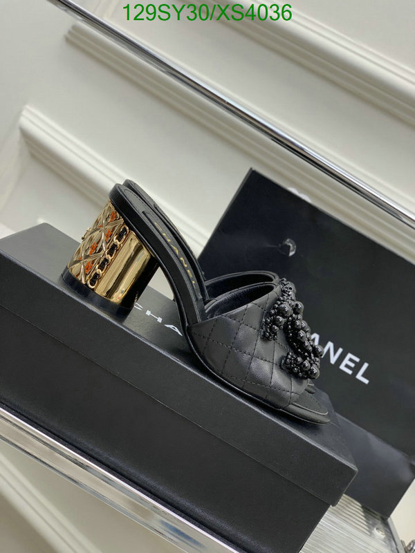 Chanel-Women Shoes Code: XS4036 $: 129USD