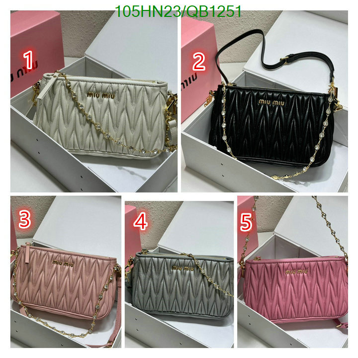 Miu Miu-Bag-4A Quality Code: QB1251 $: 105USD