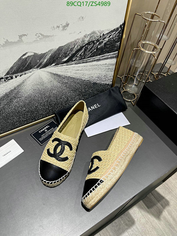 Chanel-Women Shoes Code: ZS4989 $: 89USD