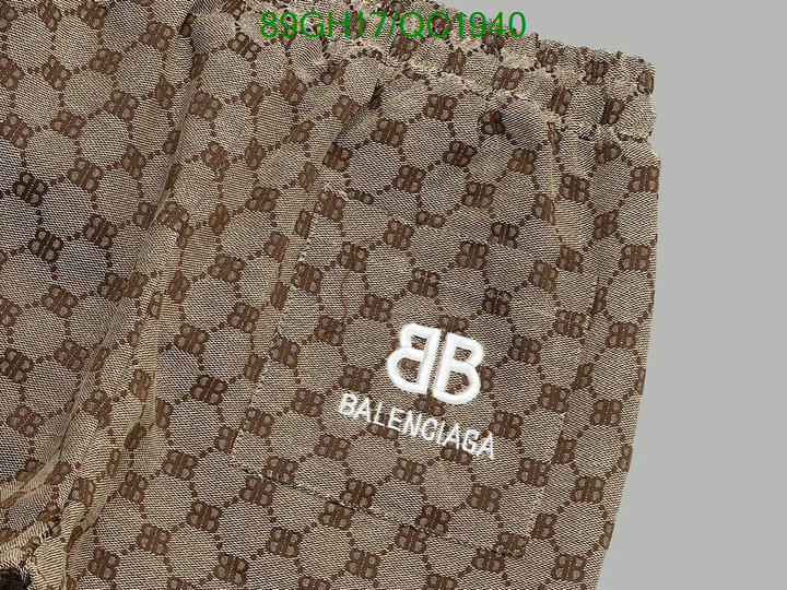 Balenciaga-Clothing Code: QC1940 $: 89USD