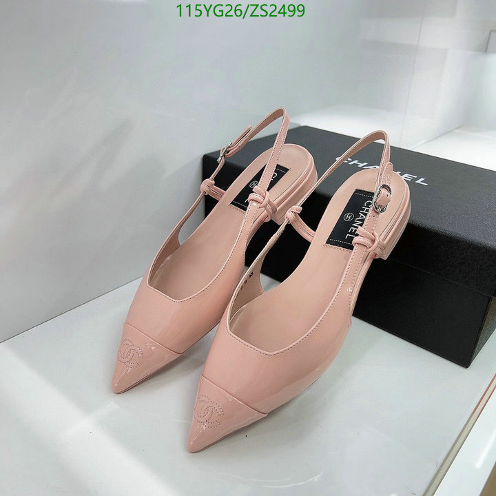 Chanel-Women Shoes Code: ZS2499 $: 115USD