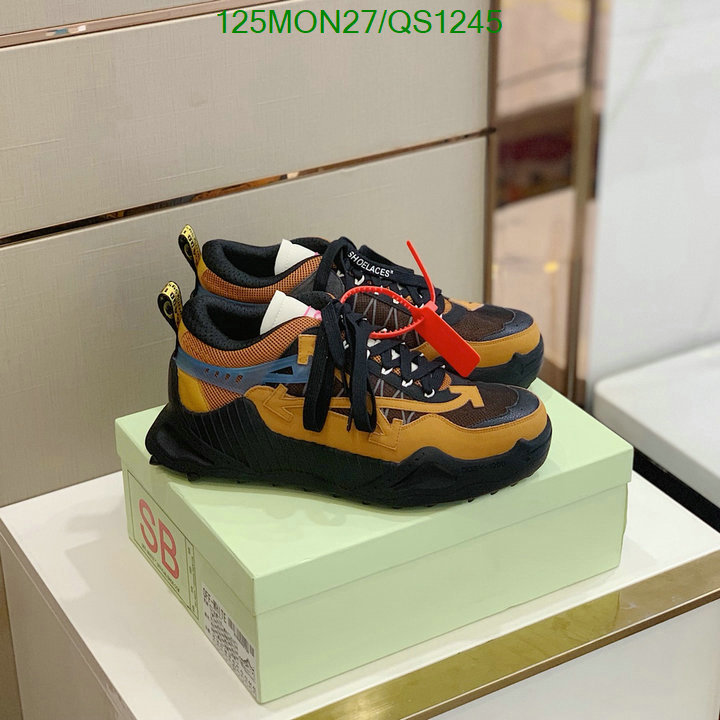 Off-White-Men shoes Code: QS1245 $: 125USD