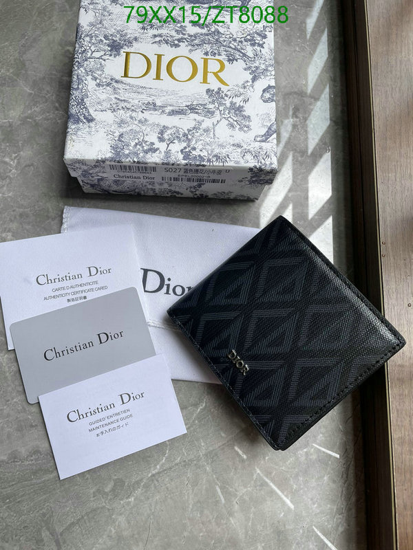 Dior-Wallet-Mirror Quality Code: ZT8088 $: 79USD