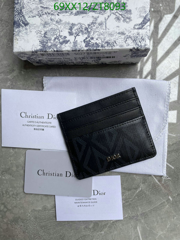 Dior-Wallet-Mirror Quality Code: ZT8093 $: 69USD