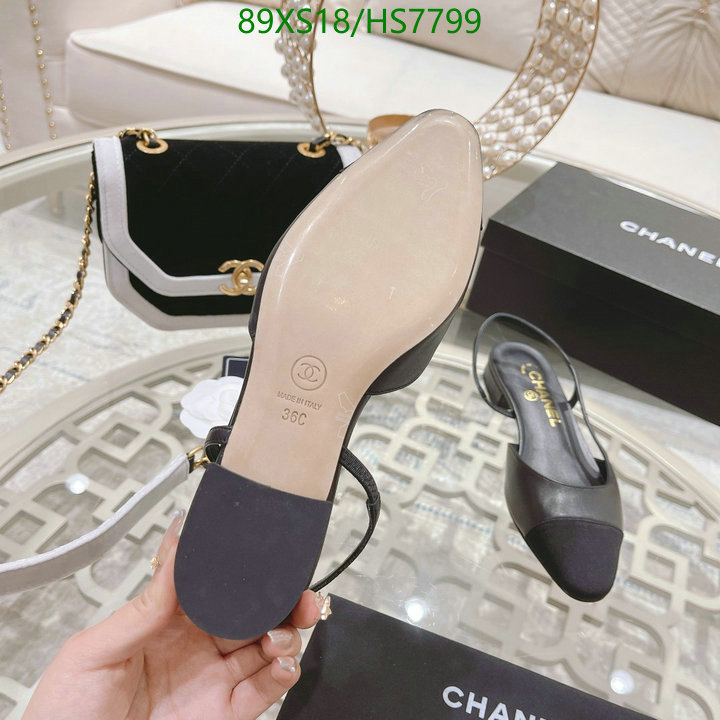 Chanel-Women Shoes Code: HS7799 $: 89USD