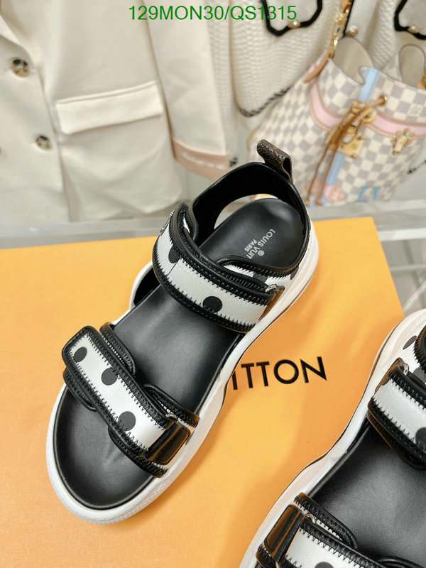 LV-Women Shoes Code: QS1315 $: 129USD