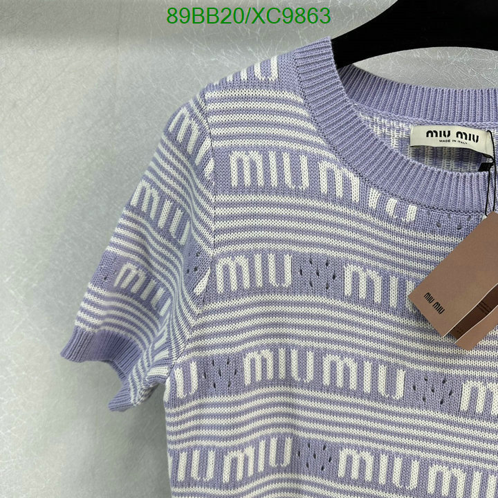 MIUMIU-Clothing Code: XC9863 $: 89USD