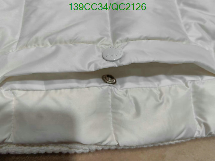 Moncler-Down jacket Men Code: QC2126 $: 139USD