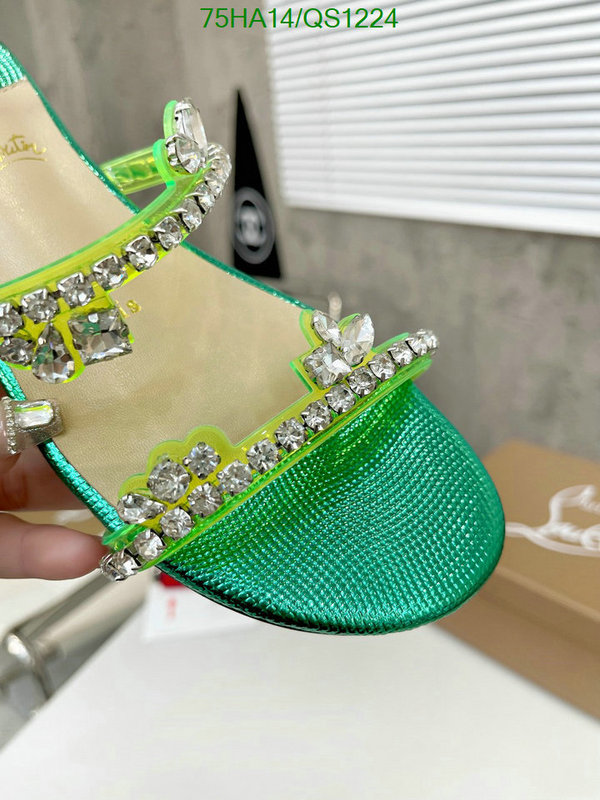 Christian Louboutin-Women Shoes Code: QS1224 $: 75USD