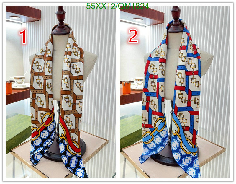 Gucci-Scarf Code: QM1824 $: 55USD