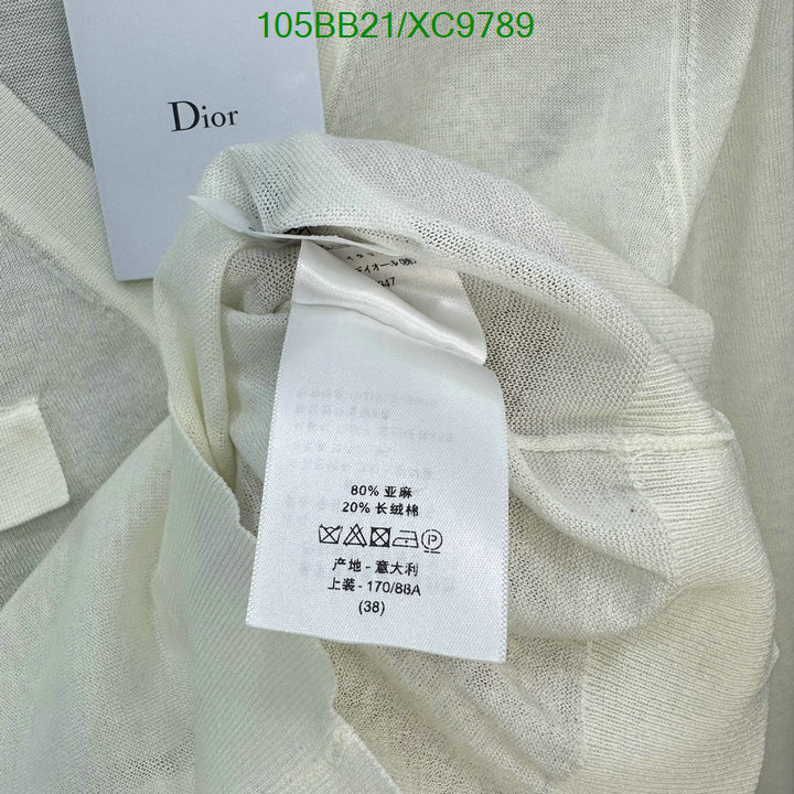 Dior-Clothing Code: XC9789 $: 105USD