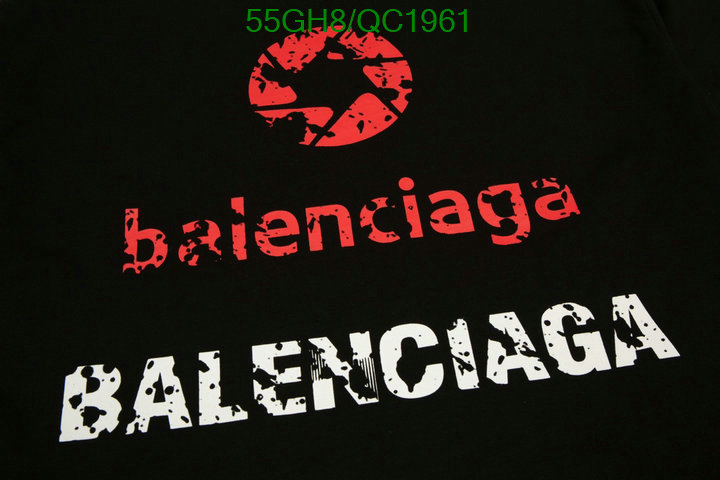 Balenciaga-Clothing Code: QC1961 $: 55USD