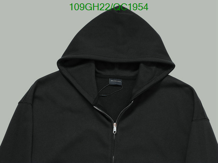 Balenciaga-Clothing Code: QC1954 $: 109USD