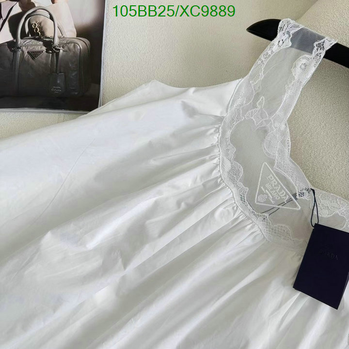 Prada-Clothing Code: XC9889 $: 105USD