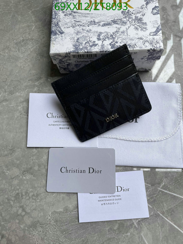 Dior-Wallet-Mirror Quality Code: ZT8093 $: 69USD