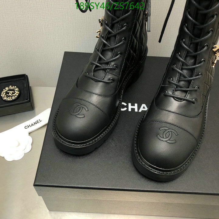 Chanel-Women Shoes Code: ZS7642 $: 189USD