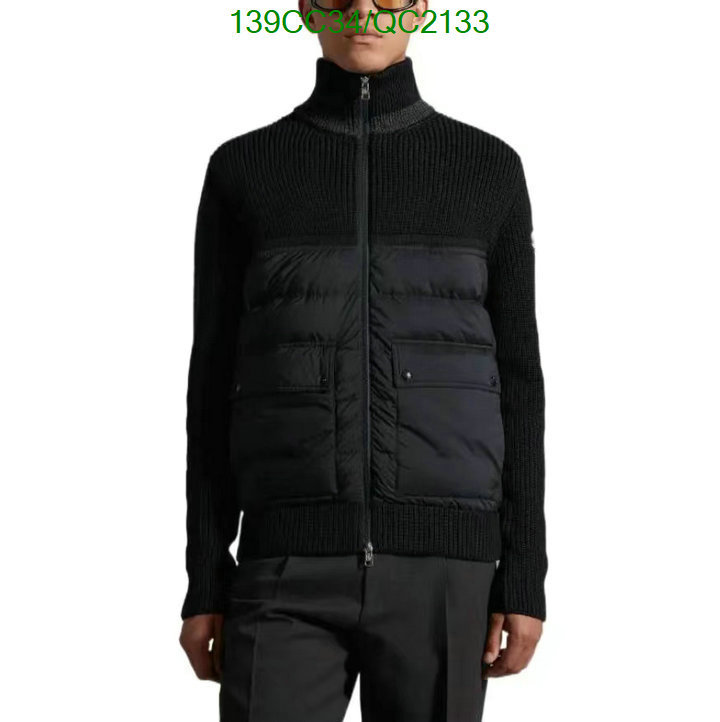 Moncler-Down jacket Men Code: QC2133 $: 139USD