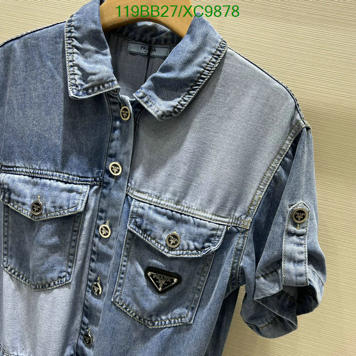 Prada-Clothing Code: XC9878 $: 119USD