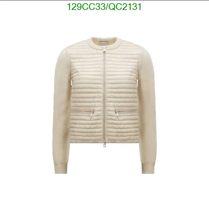 Moncler-Down jacket Women Code: QC2131 $: 129USD