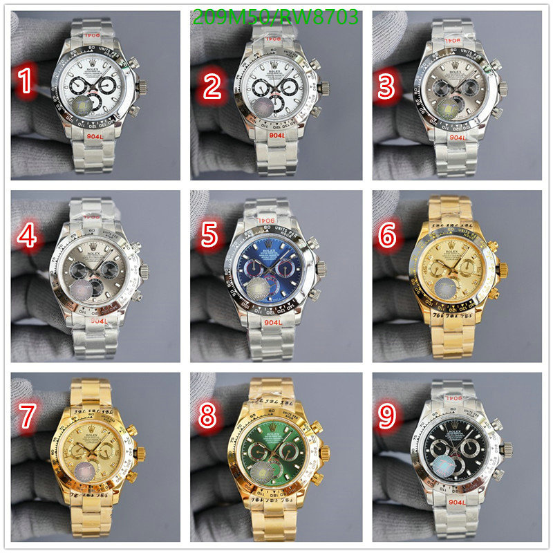 Rolex-Watch-Mirror Quality Code: RW8703 $: 209USD