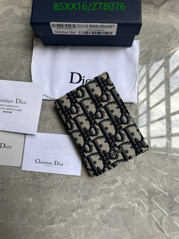 Dior-Wallet-Mirror Quality Code: ZT8076 $: 85USD