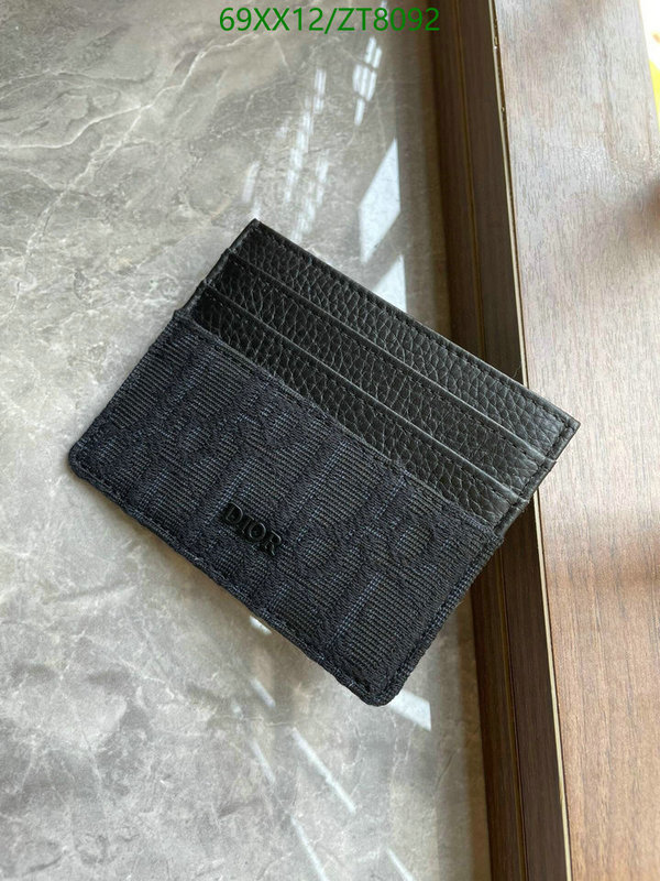 Dior-Wallet-Mirror Quality Code: ZT8092 $: 69USD