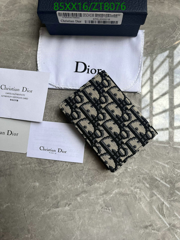 Dior-Wallet-Mirror Quality Code: ZT8076 $: 85USD