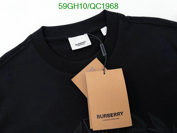 Burberry-Clothing Code: QC1968 $: 59USD