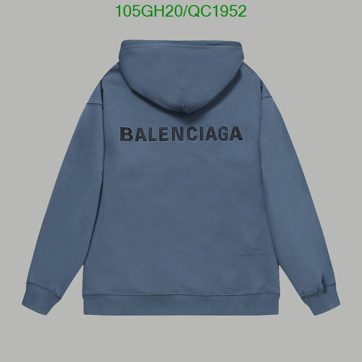 Balenciaga-Clothing Code: QC1952 $: 105USD