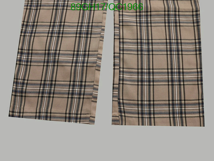 Burberry-Clothing Code: QC1966 $: 89USD